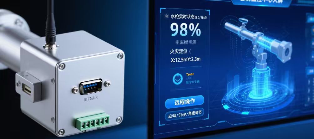 上海工开阀门揭秘物联网赋能下自动消防水炮包含哪些关键部件?